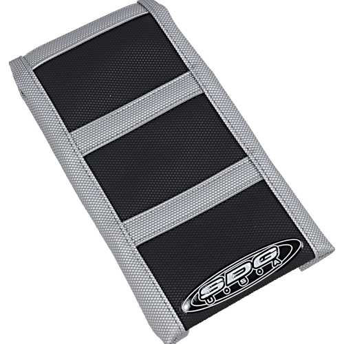 SDG - SDG 6-Rib Gripper Seat Cover - Black Top/Gray Sides with Gray Ribs - 95940XKX