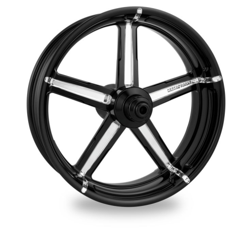 Performance Machine - Performance Machine Formula Front Wheel (Dual Disc) - 21x3.5in. - Platinum Cut - 1204-7106R-FRMAJ-BMP