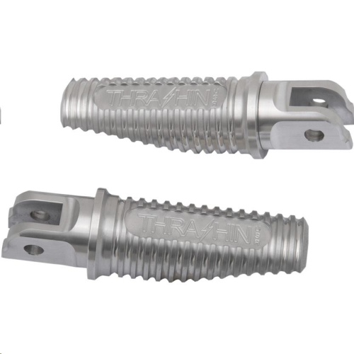 Thrashin Supply Company - Thrashin Supply Company Canyon Driver Footpegs - Raw Aluminum - TSC-2018-0-SF