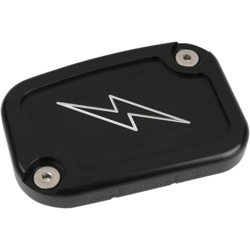 Thrashin Supply Company - Thrashin Supply Company Front Brake/Clutch Master Cylinder Cover - Black Anodized - TSC-3140-4