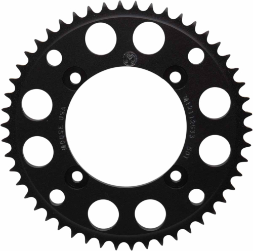 Moose Racing - Moose Racing Aluminum Rear Sprocket - Black - 50T - 1211-2533