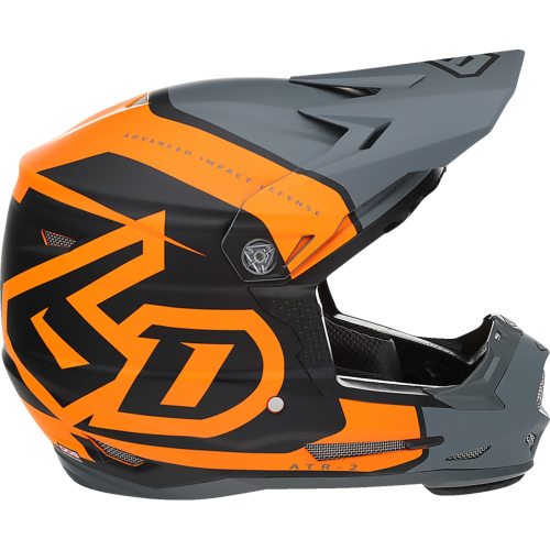 6D - 6D ATR-2 Torque Youth Helmet - 11-6513 - Neon Orange - X-Large