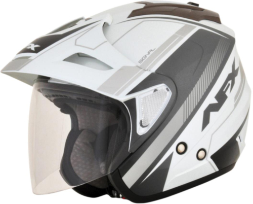 AFX - AFX FX-50 Signal Helmet - 01042019 - Silver Signal - X-Small