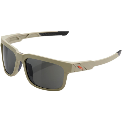 100% - 100% Type-S Sunglasses - 61032-104-47 - Grey/Smoke Lens