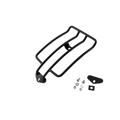 Bikers Choice - Bikers Choice Luggage Rack for Solo Seat - Black - 482882