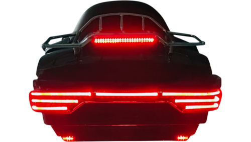 Custom Dynamics - Custom Dynamics Probeam LED King Tour Pak Run/Brake/Turn Lamps - Red Lens - PB-TP-RED