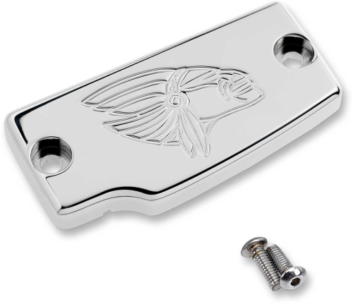 Joker Machine - Joker Machine Rear Master Cylinder Cover - Warrior - Chrome - 30-392-3
