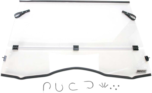 Moose Utility - Moose Utility Full Folding Windshield - LEMA100-0006