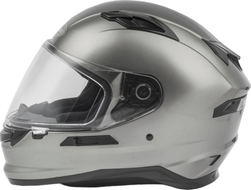 G-Max - G-Max FF98 Solid Helmet - G1980474 - Titanium - Small