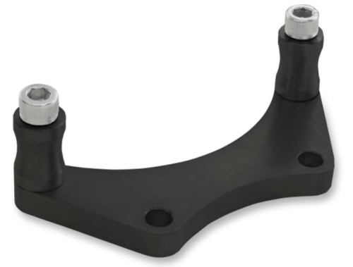 RSD - RSD Top Triple Gauge Mount Adapter Plate - Gloss Black - 0207-2022-B