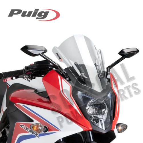 PUIG - PUIG Racing Windscreen - Clear - 7003W
