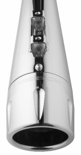 Freedom Performance - Freedom Performance 4.5in. Combat Slip-Ons - Chrome/Chrome Tips - HD00410-CA
