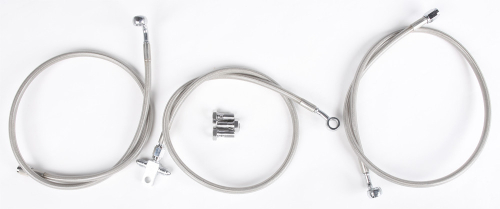 Streamline - Streamline 3-Line Brake Line Kit (+2in.) - Standard - KFX450-F-2