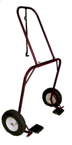 SPI - SPI Pro 2-Up Shop Dolly - Red - 12-348-1