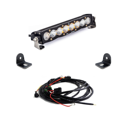 Baja Designs - Baja Designs S8 Hood Mount Light Bar Kit - 10in. - 447072