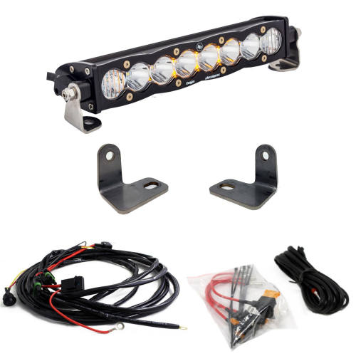 Baja Designs - Baja Designs S8 Hood Mount Light Bar Kit - 10in. - 447073