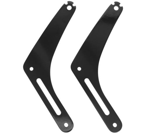 Kuryakyn - Kuryakyn Fixed Backrest Mounts - Black - 7086