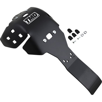 T.M. Designworks - T.M. Designworks Extreme Full Coverage Skid Plate with Linkage Protection - KXLG-455-BK