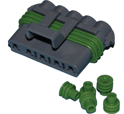 Namz - Namz 5 Wire Delphi Weather-Pack Connector - Female - NDP-38069