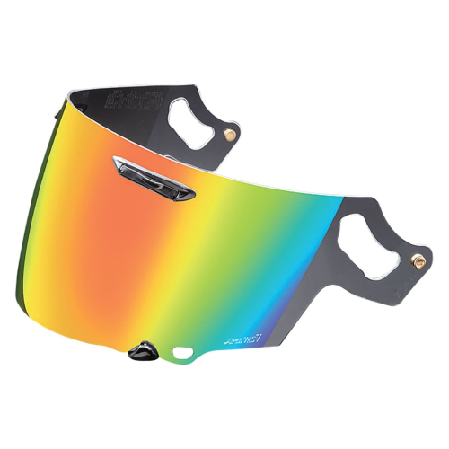 Arai Helmets - Arai Helmets Shield for Corsair-X/Signet-X/Quantum-X/Defiant-X/Regent-X Helmets - Red - 01-1096