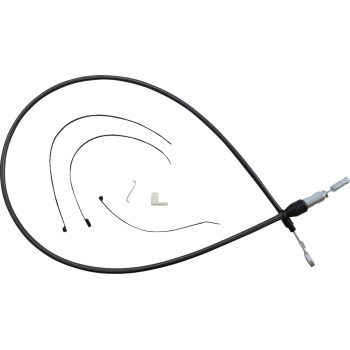 Magnum - Magnum Alternate Length Black Pearl Quick Connect Braided Upper Clutch Cable - 48in. - 423414HE