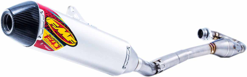 FMF Racing - FMF Racing Factory 4.1 RCT Full System - Aluminum Muffler - Carbon Fiber End Cap - 043366