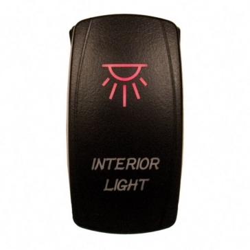 Dragonfire Racing - Dragonfire Racing Interior Light On/Off Switch - Red - 521378