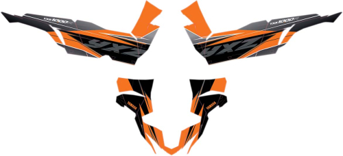 DCOR - DCOR Graphic Kit - Orange/Black - 20-50-469