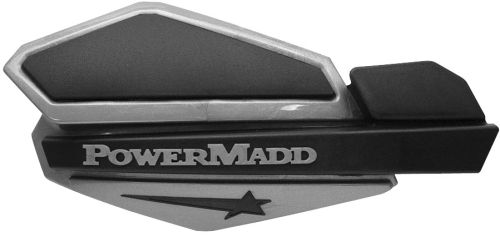 Powermadd - Powermadd Star Series Handguards - Silver/Black - 34200