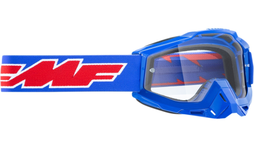 FMF Racing - FMF Racing PowerBomb OTG Rocket Goggles - F-50204-101-02 - Blue/Red - OSFM