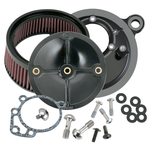 S&S Cycle - S&S Cycle Stealth Air Cleaner Kit for S&S Super E & G Carbs - 170-0057