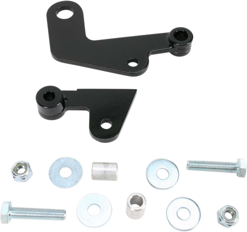 Baron Custom Accessories - Baron Custom Accessories Rear Shock Drop Bracket Lowering Kit - 1-1/2in. - BA-7500-66