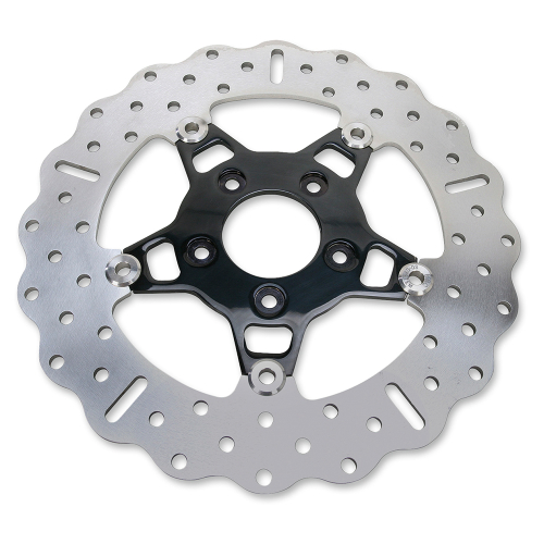 EBC - EBC 5 Button Floater Contour Wide Band Brake Rotor - Black - FSD012CBLK