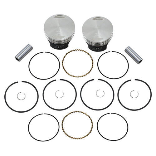 Wiseco - Wiseco Tracker Series Piston Kit (1340ci.) - Standard Bore, 8.5:1 Compression - K0215PS