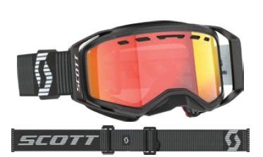 Scott USA - Scott USA Prospect 2.0 SMB Goggles - 421503-1007312 - Chrome Black/White/Enhancer Red Lens - OSFM