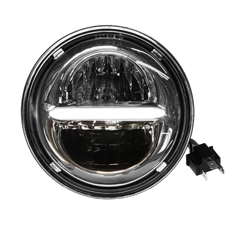PathFinder - PathFinder Classic Led Headlight - 7in. - Chrome - HD7CLC