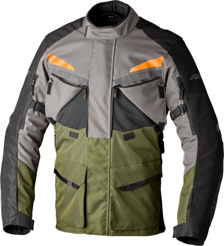 RST - RST Maverick Evo CE Jacket - 103198KHA-44 - Khaki/Gray/Orange - Large