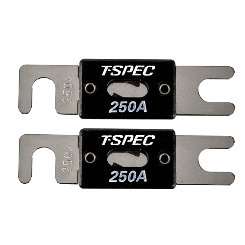 T-Spec - T-Spec V8 Series 250 AMP ANL Fuse - 2 Pack