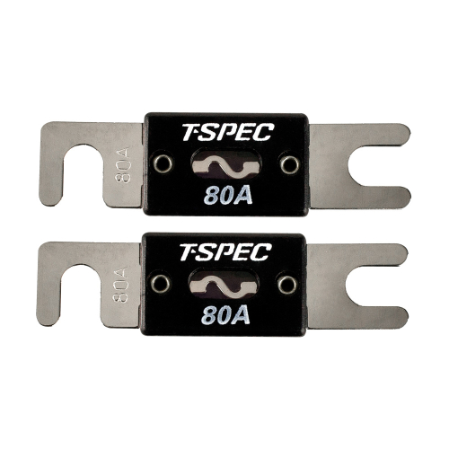 T-Spec - T-Spec V8 Series 80 AMP ANL Fuse - 2 Pack