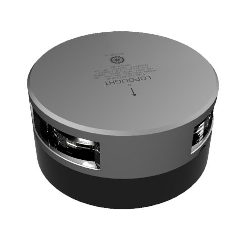 Lopolight - Lopolight Masthead Light 5nm Horizontal Mount - Silver Housing