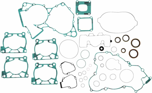 Moose Racing - Moose Racing Complete Gasket Kit with Oil Seals - 8110009MSE
