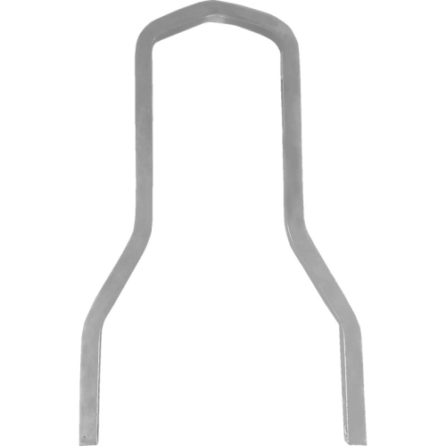 Drag Specialties - Drag Specialties Square Sissy Bar - Short- 10.2in. x 8.2in. - Chrome - 1501-0782