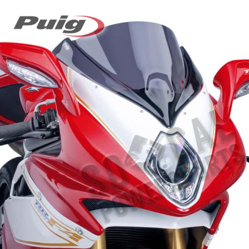PUIG - PUIG Racing Windscreen - Dark Smoke - 5256F