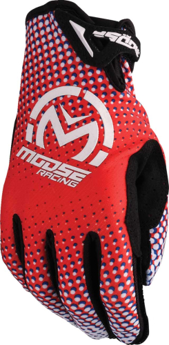 Moose Racing - Moose Racing SX1 Gloves - 3330-8061 - Red/White/Black - Medium