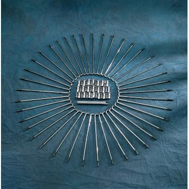 Drag Specialties - Drag Specialties Stainless Steel 9 3/4in. Spoke Set for Custom Rim - 21in. - 16-0507SS-BC629