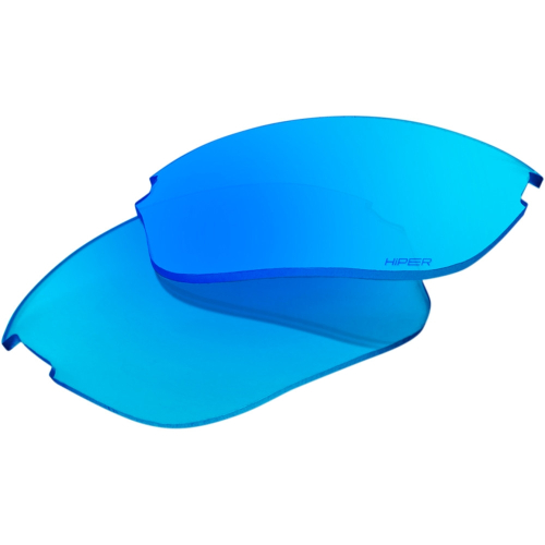 100% - 100% Replacement Lens for Sportcoupe Sunglasses - 62025-122-01 - Hiper Ice Blue Mirror