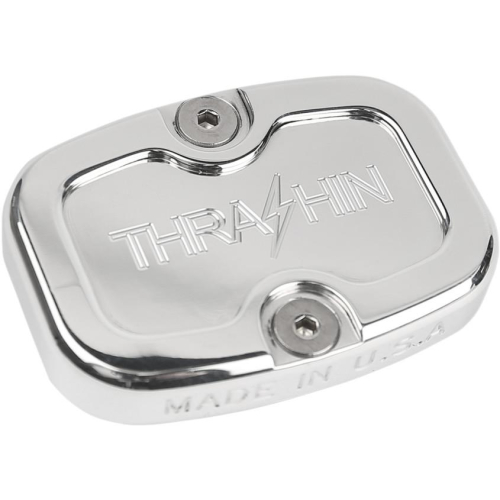 Thrashin Supply Company - Thrashin Supply Company Rear Brake Master Cylinder Cover - Polished - TSC-3145-2
