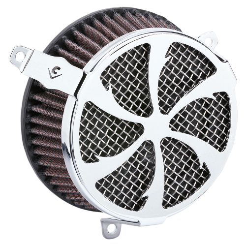 Cobra - Cobra Air Cleaner Kit - Swept - Chrome - 606-0104-01