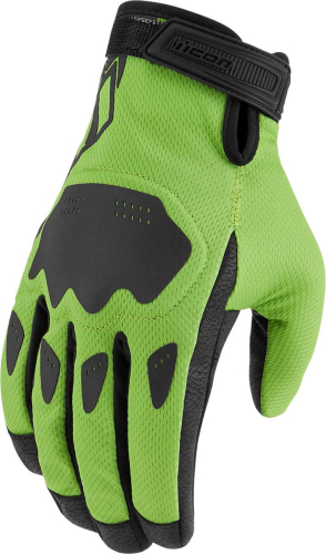 Icon - Icon Hooligan CE Gloves - 3301-4371 - Green - 3XL