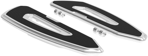 Arlen Ness - Arlen Ness Speed Liner Floorboards - Chrome - 06-881